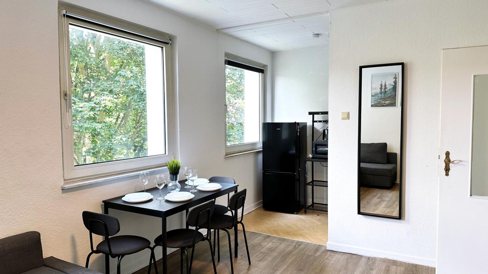 Schoenes Studioapartment Uni Naehe, Wlan, 4 Gaeste *